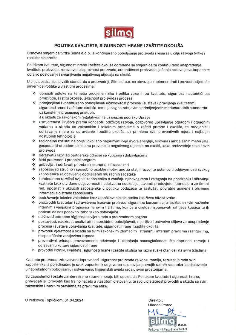 Politika kvalitete